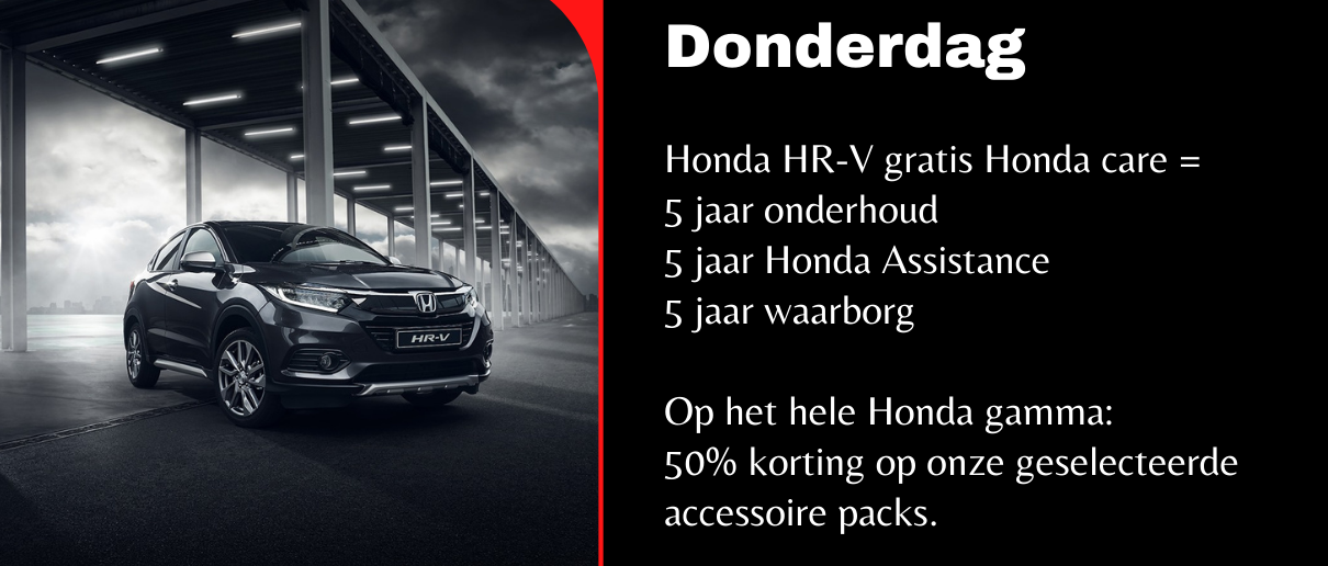 Honda HR-V saloncondities